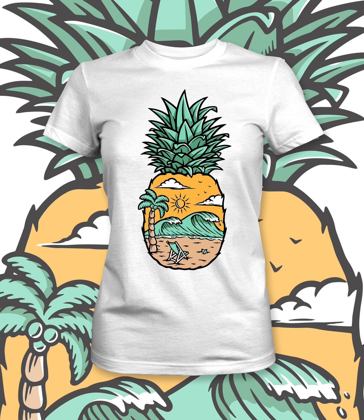 Ananas Bela Majica - Akcija š„