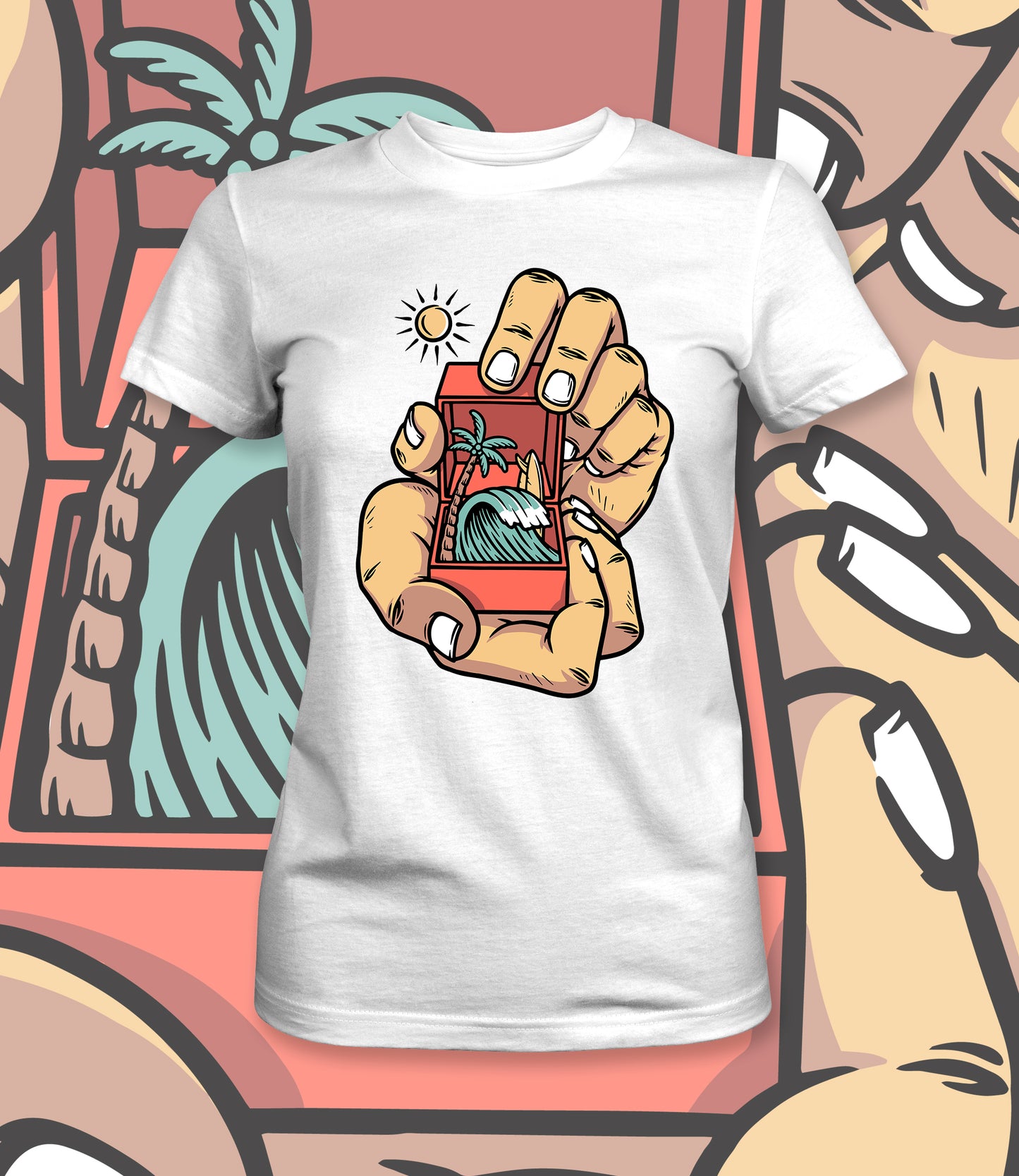 Oćeš na more? Bela Majica - Akcija 🔥