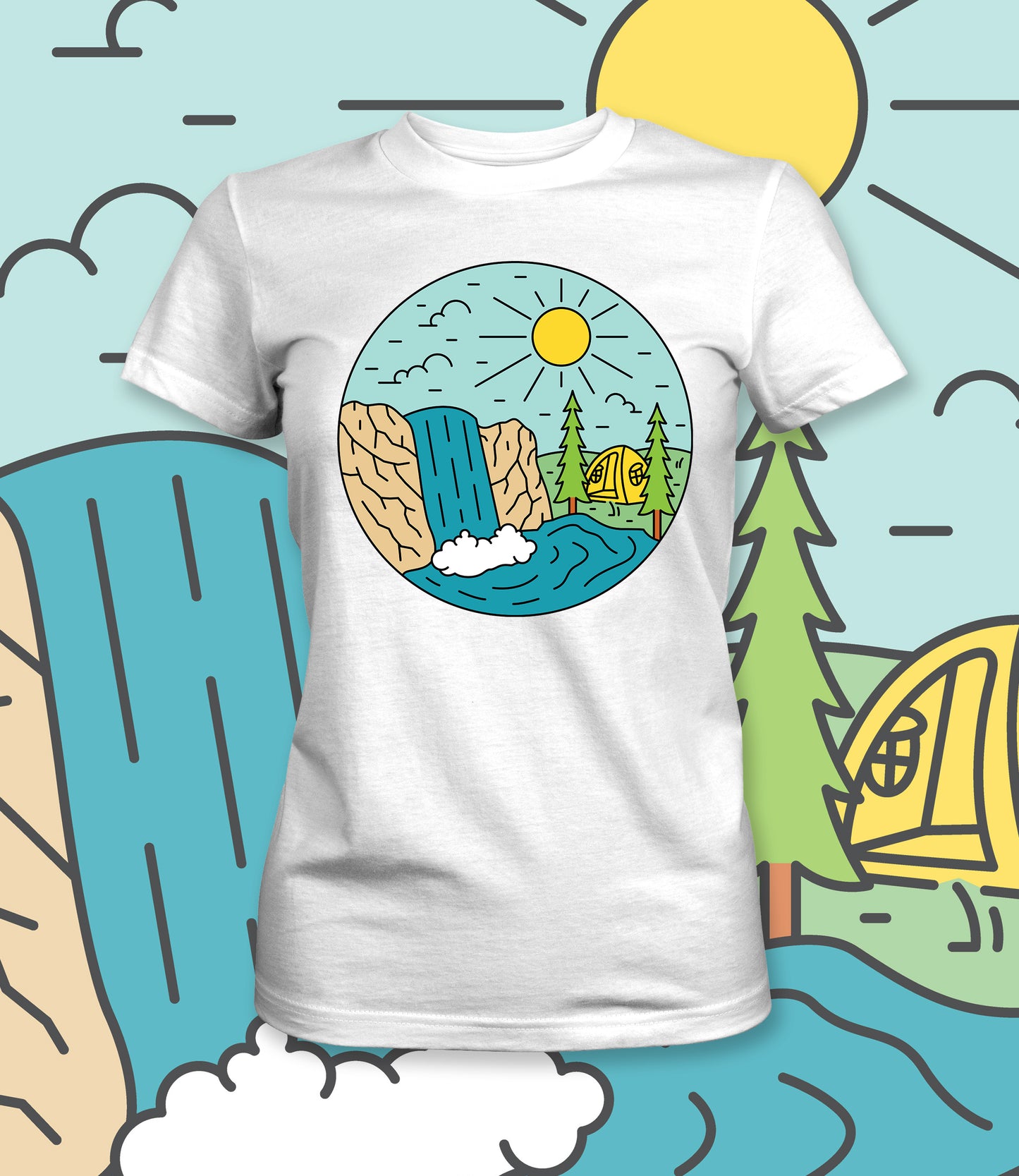 Netaknuta Priroda Bela Majica - Akcija š„