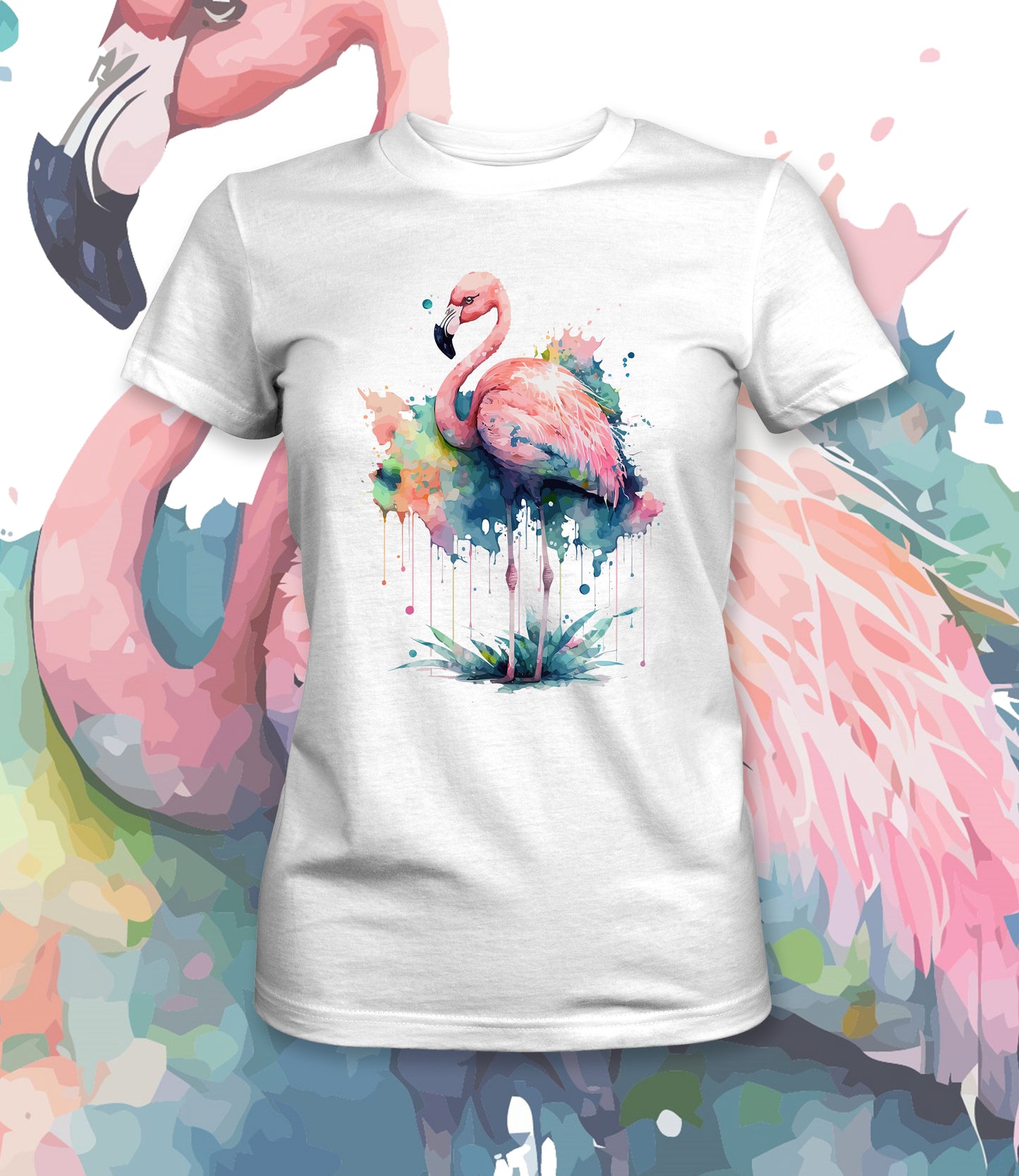 Flamingo Bela Majica - Akcija š„