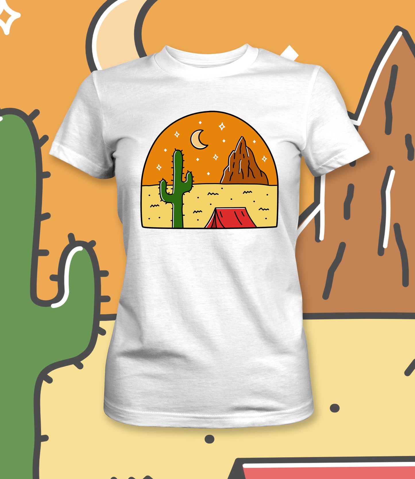 Noć u pustinji Bela Majica - Akcija 🔥