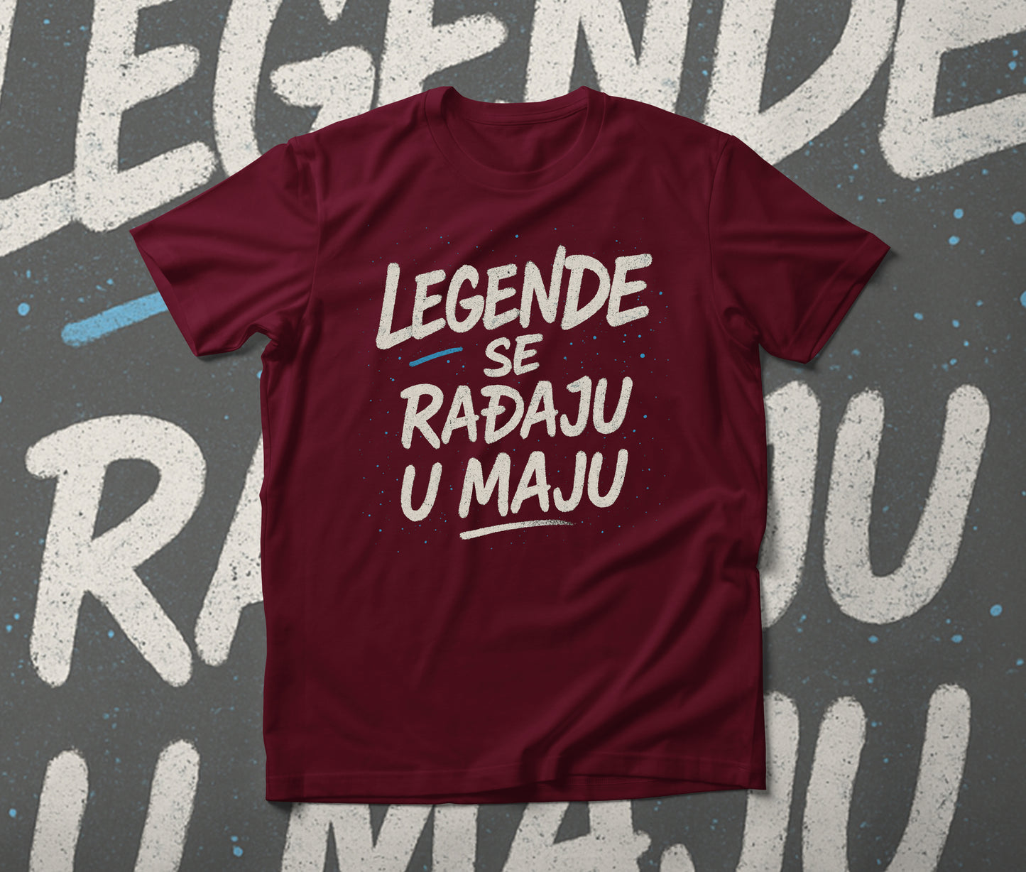 Legende se rađaju u maju - muška majica