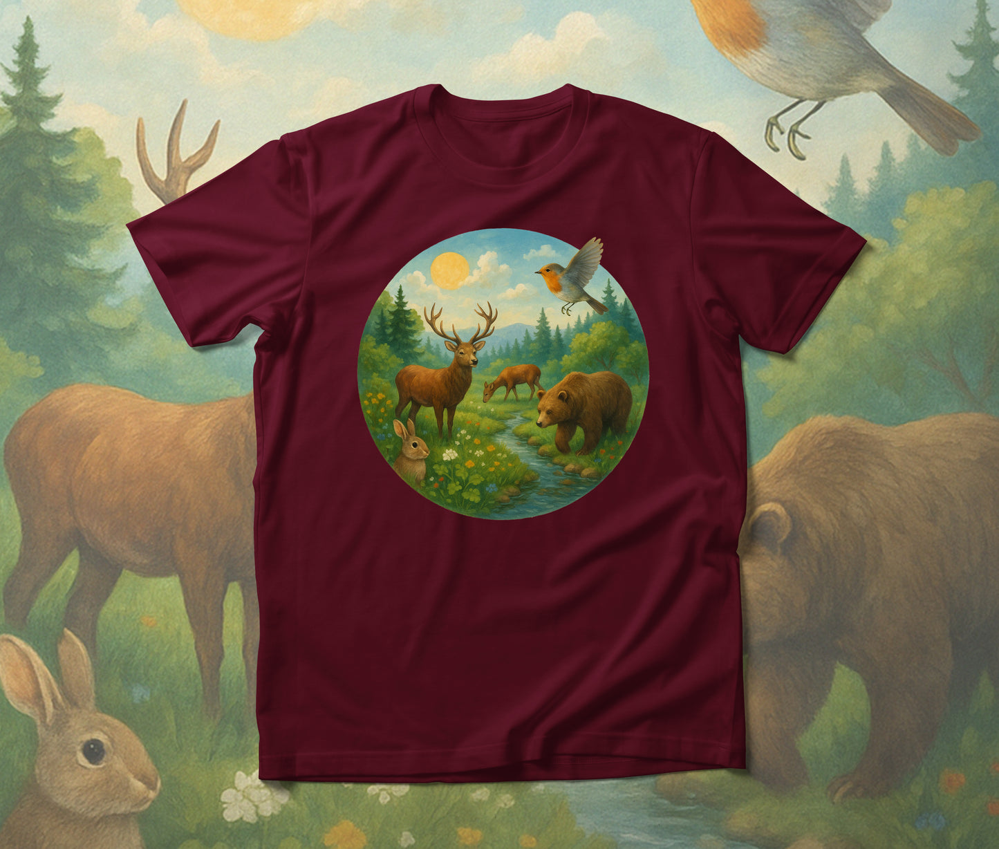 Priroda - muška majica