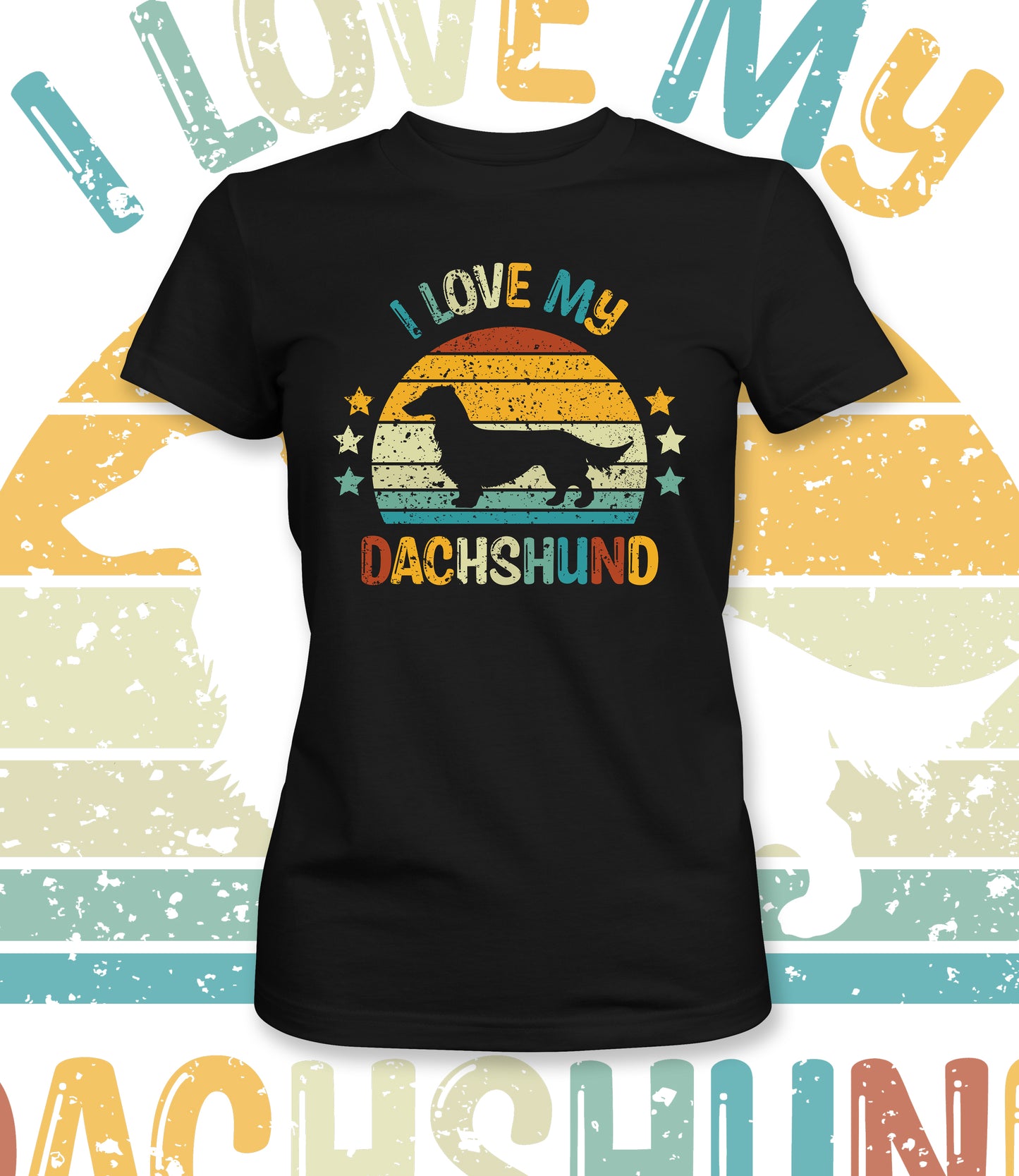 Dachshund - ženska majica