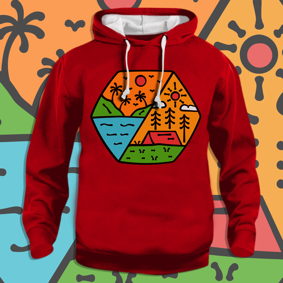 Ilustrovana priroda - dukserica