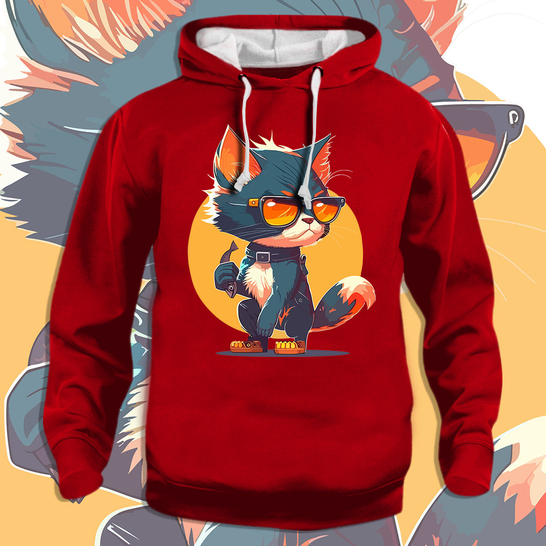 Maca ribolovac - dukserica