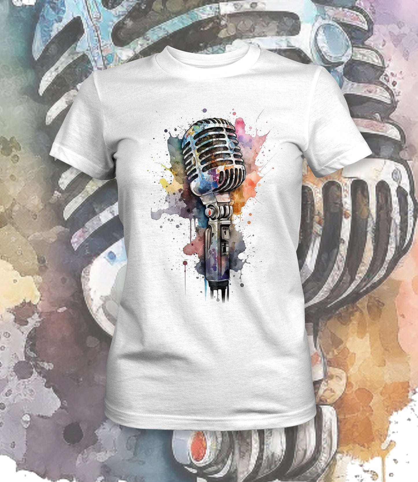 Mikrofon Bela Majica - Akcija š„