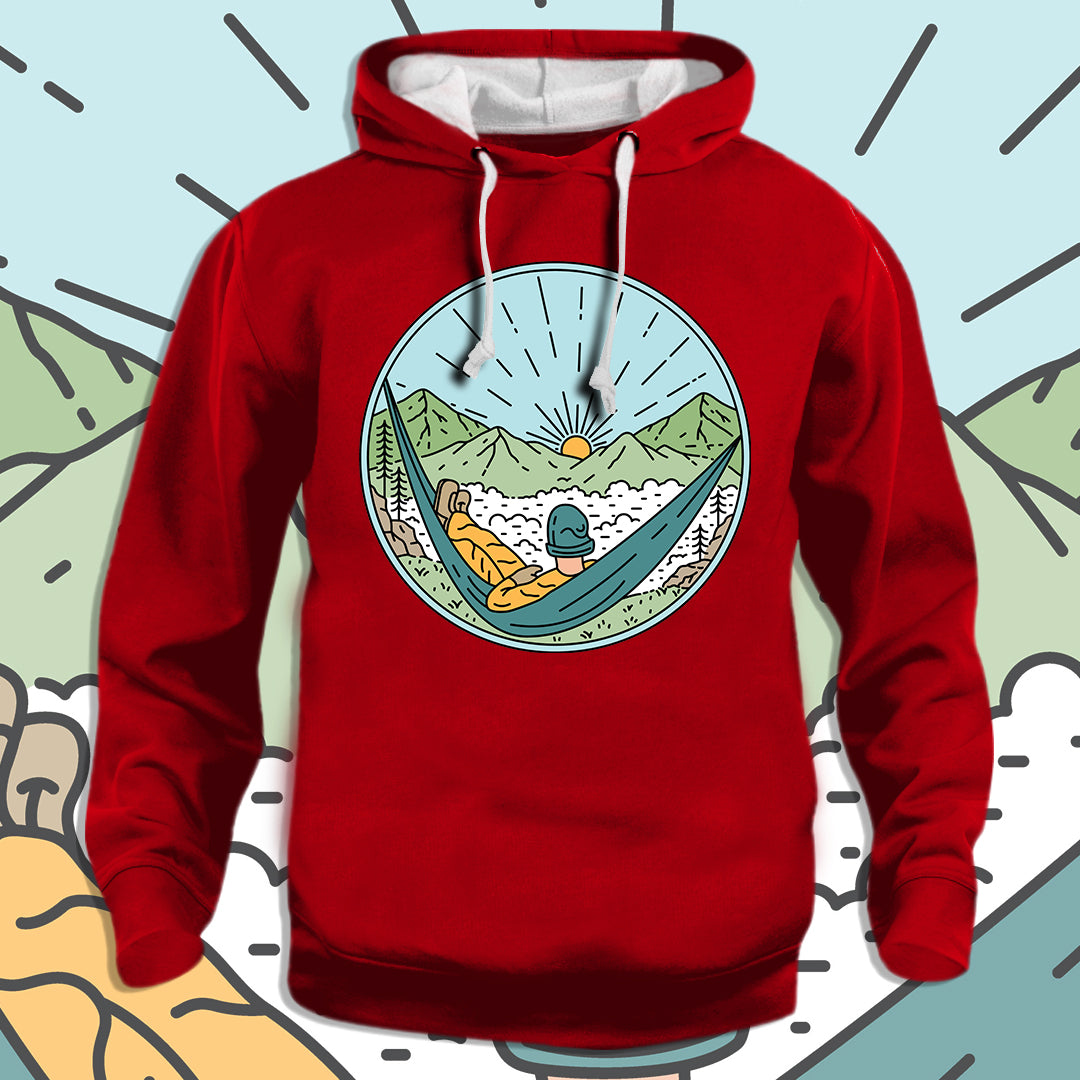 Pogled s ljuljaške - dukserica