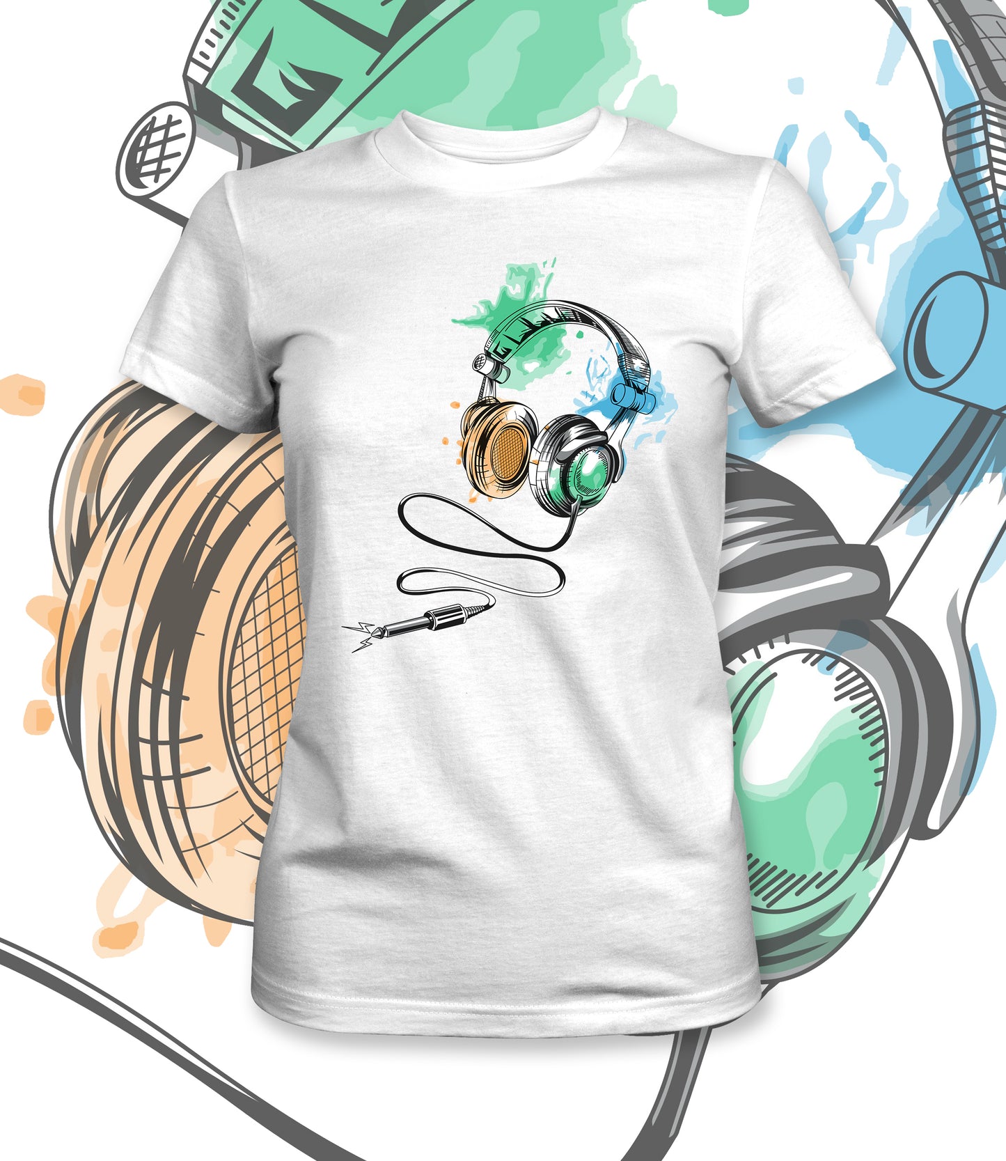 Slušalice 2 Bela Majica - Akcija 🔥