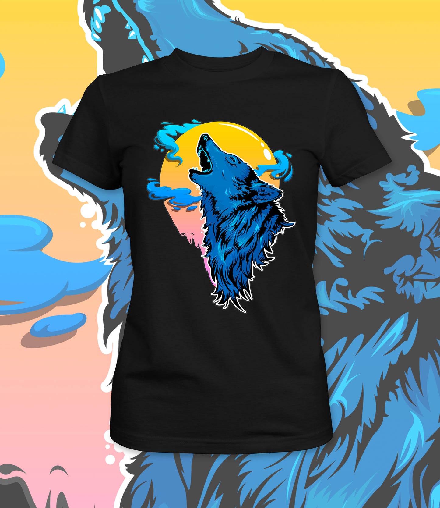 Polarani vuk - ženska majica