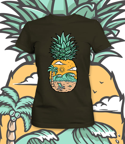 Ananas - ženska majica