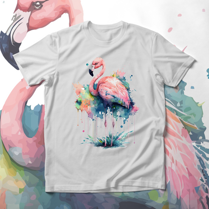 Flamingo Bela Majica - Akcija 🔥