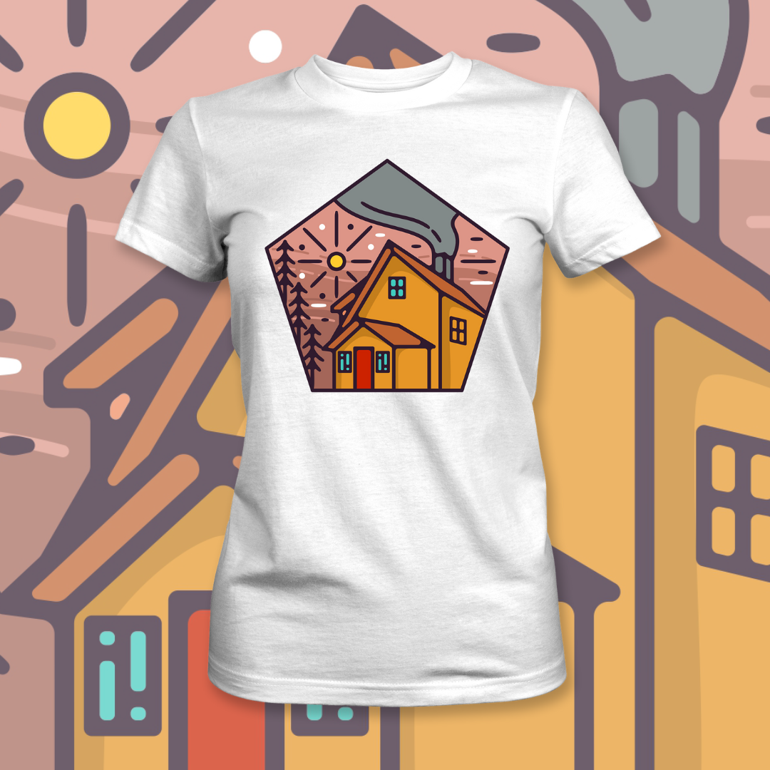 Žuta kuća  Bela Majica - Akcija 🔥