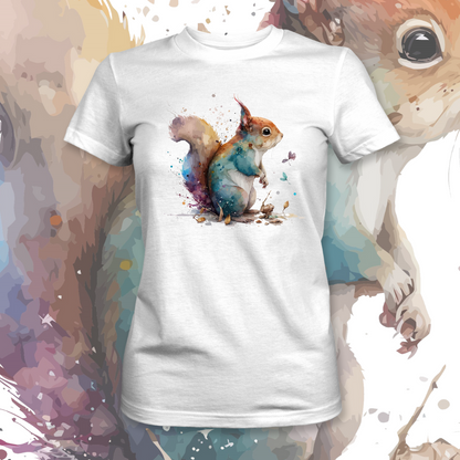 Veverica Bela Majica - Akcija 🔥