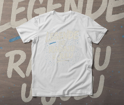 Legende se rađaju u julu - muška majica