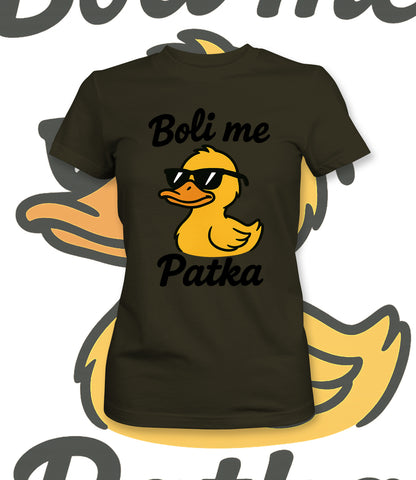 Boli me patka - ženska majica