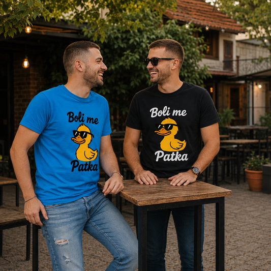Boli me patka - muška majica