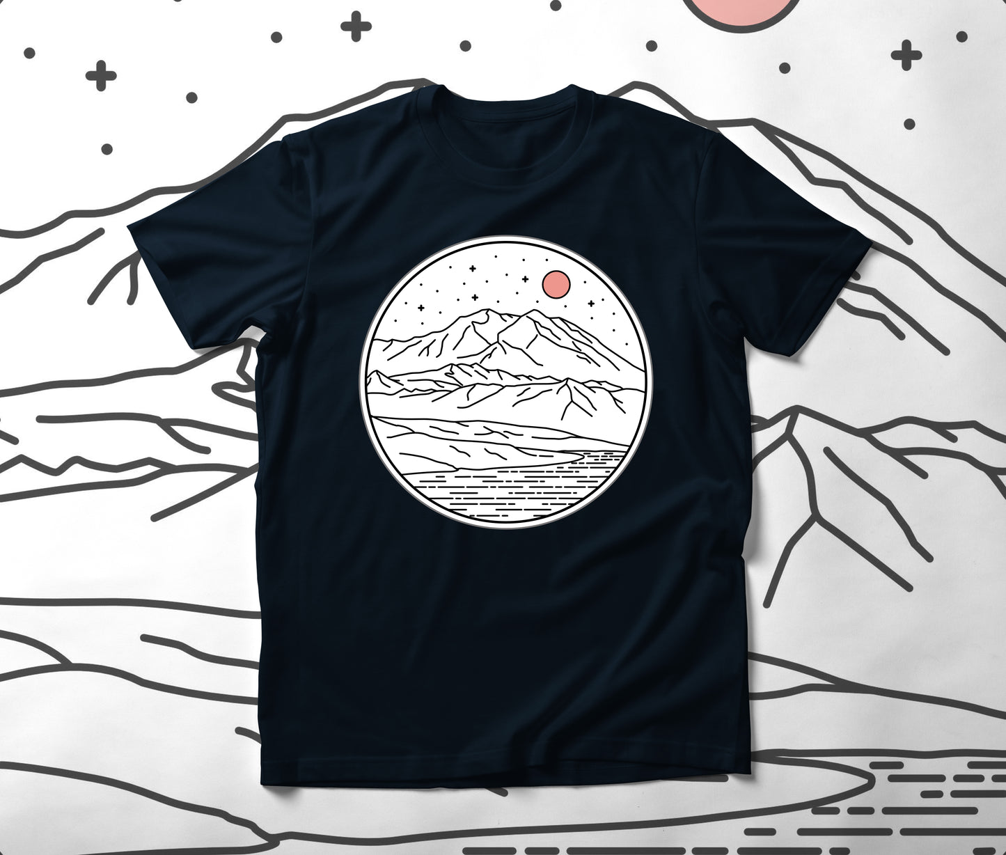 Izlazak sunca - muška majica