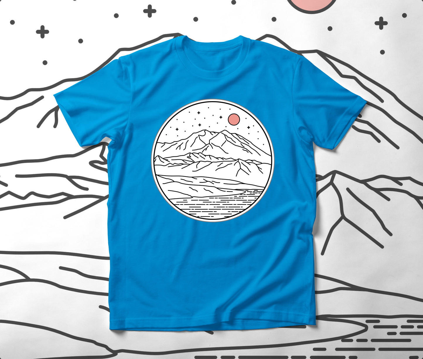 Izlazak sunca - muška majica