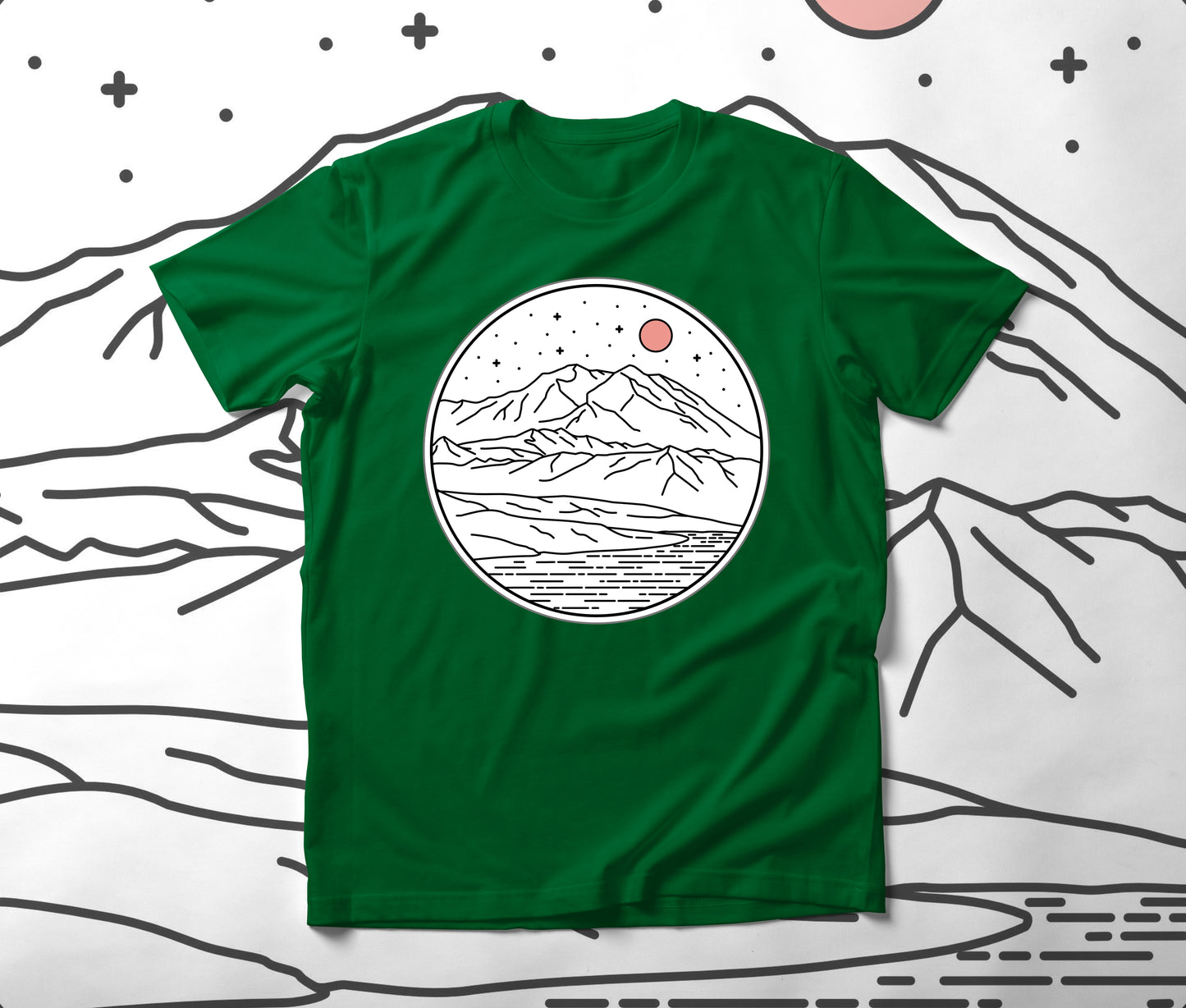 Izlazak sunca - muška majica