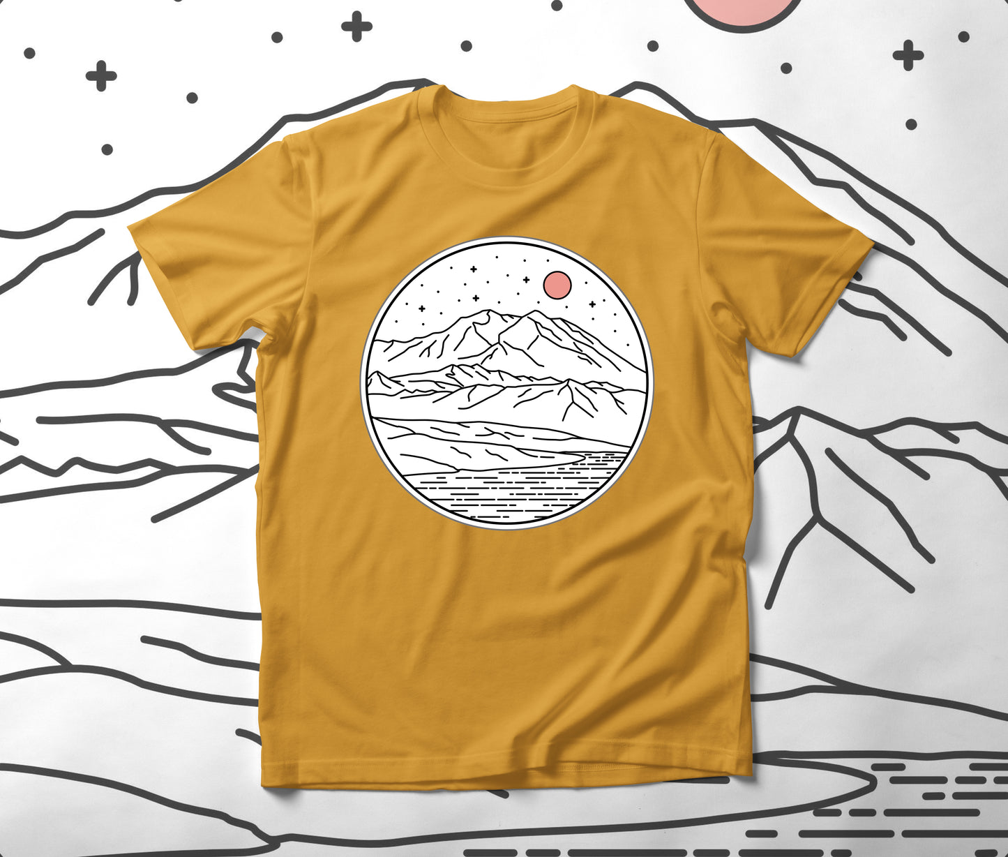 Izlazak sunca - muška majica