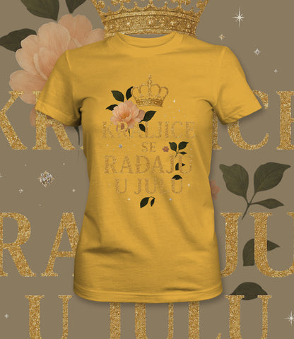 Kraljice se rađaju u julu - ženska majica