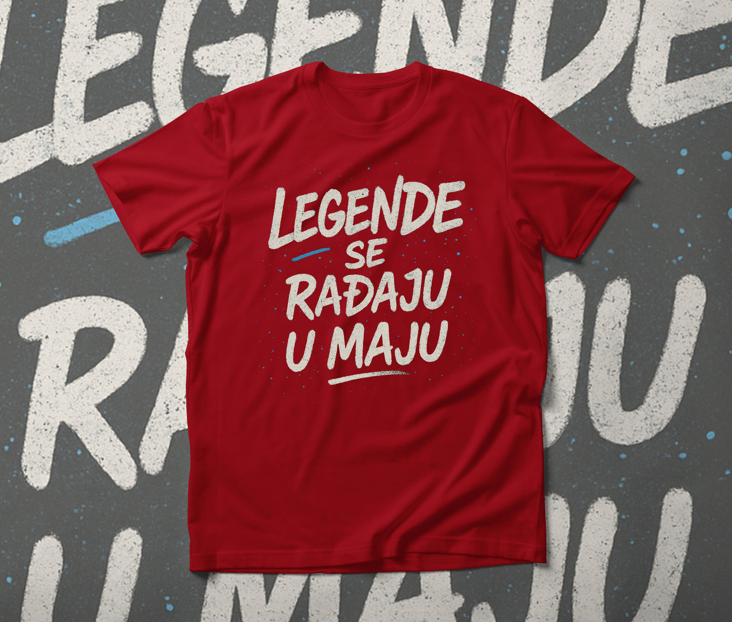 Legende se rađaju u maju - muška majica