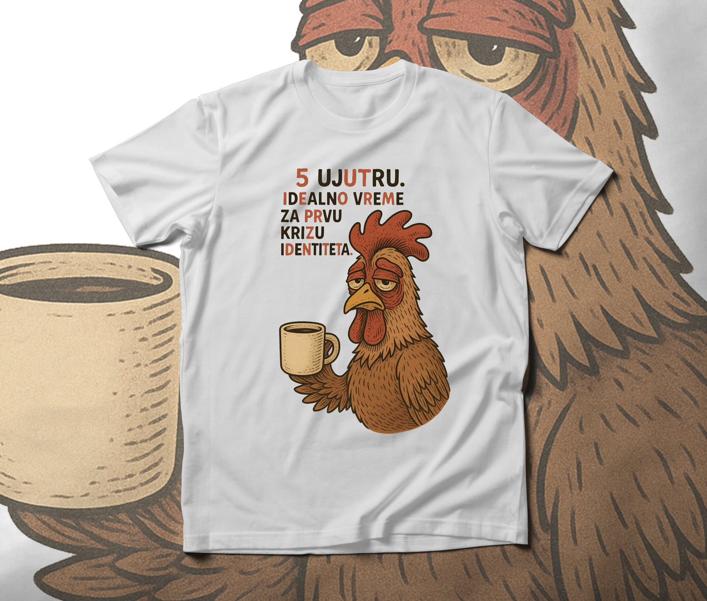 Pospanko Bela Majica - Akcija 🔥