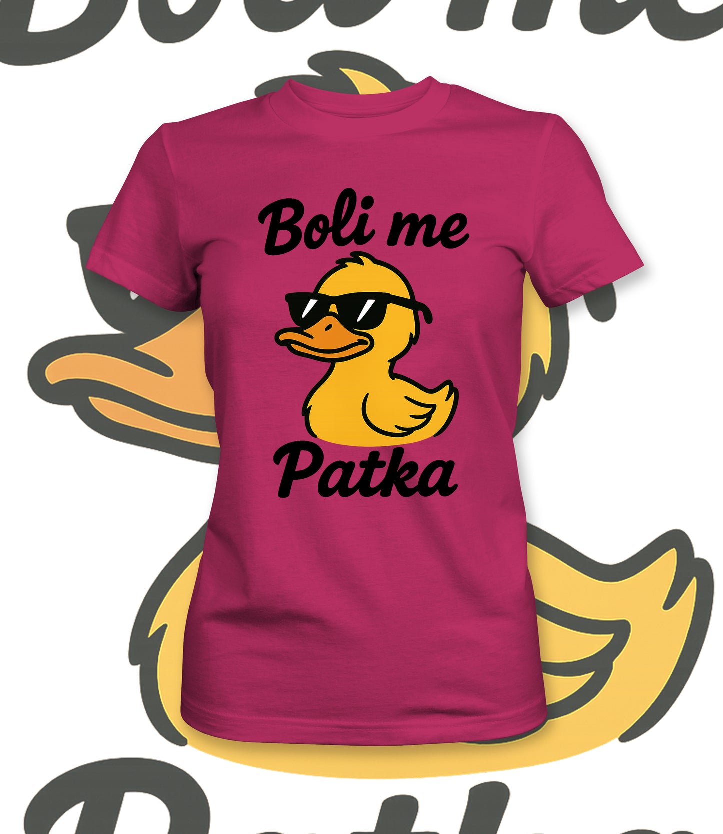 Boli me patka - ženska majica