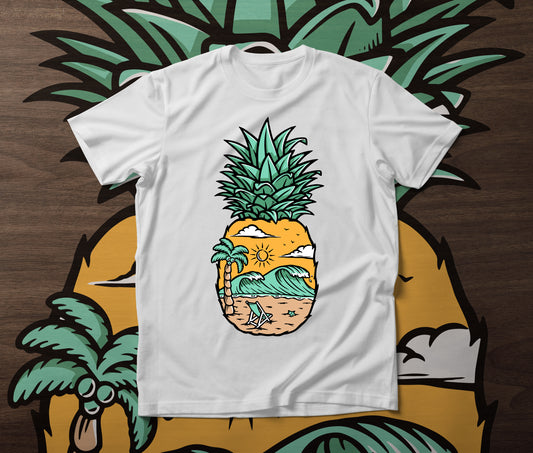 Ananas Bela Majica - Akcija 🔥