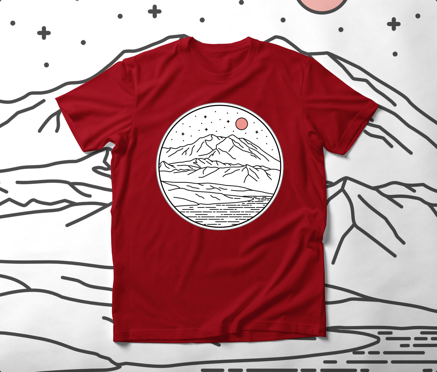 Izlazak sunca - muška majica