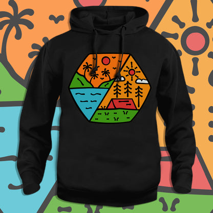 Ilustrovana priroda - dukserica