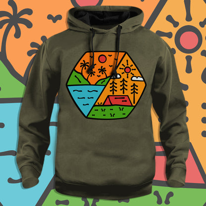 Ilustrovana priroda - dukserica