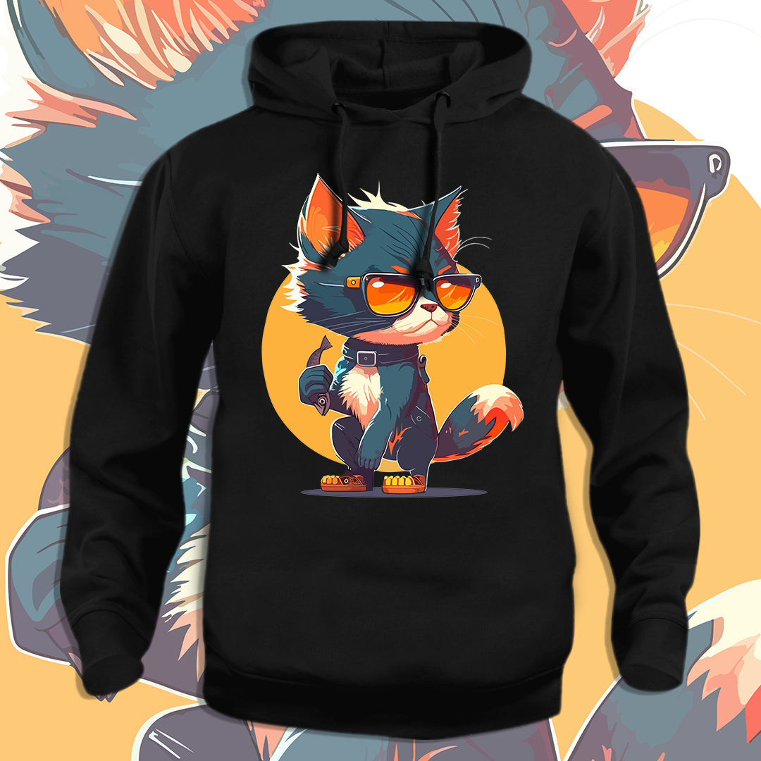 Maca ribolovac - dukserica