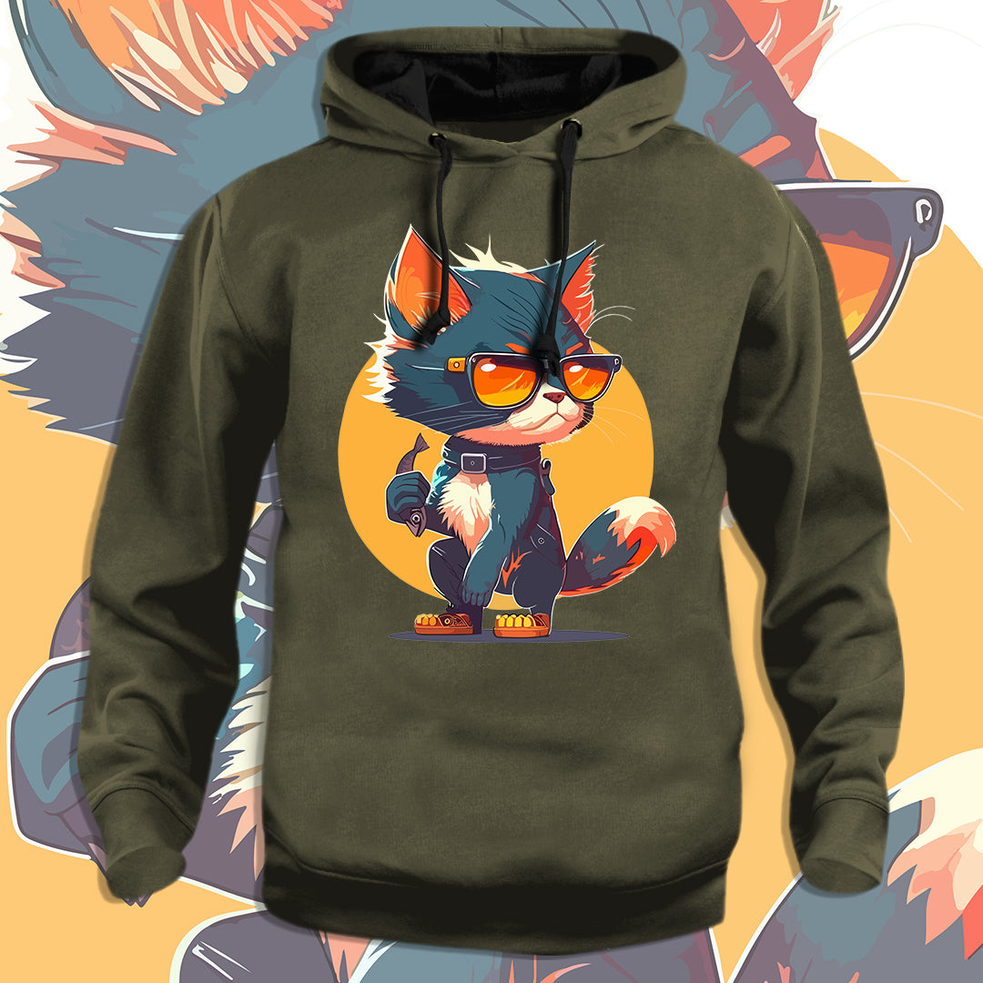 Maca ribolovac - dukserica