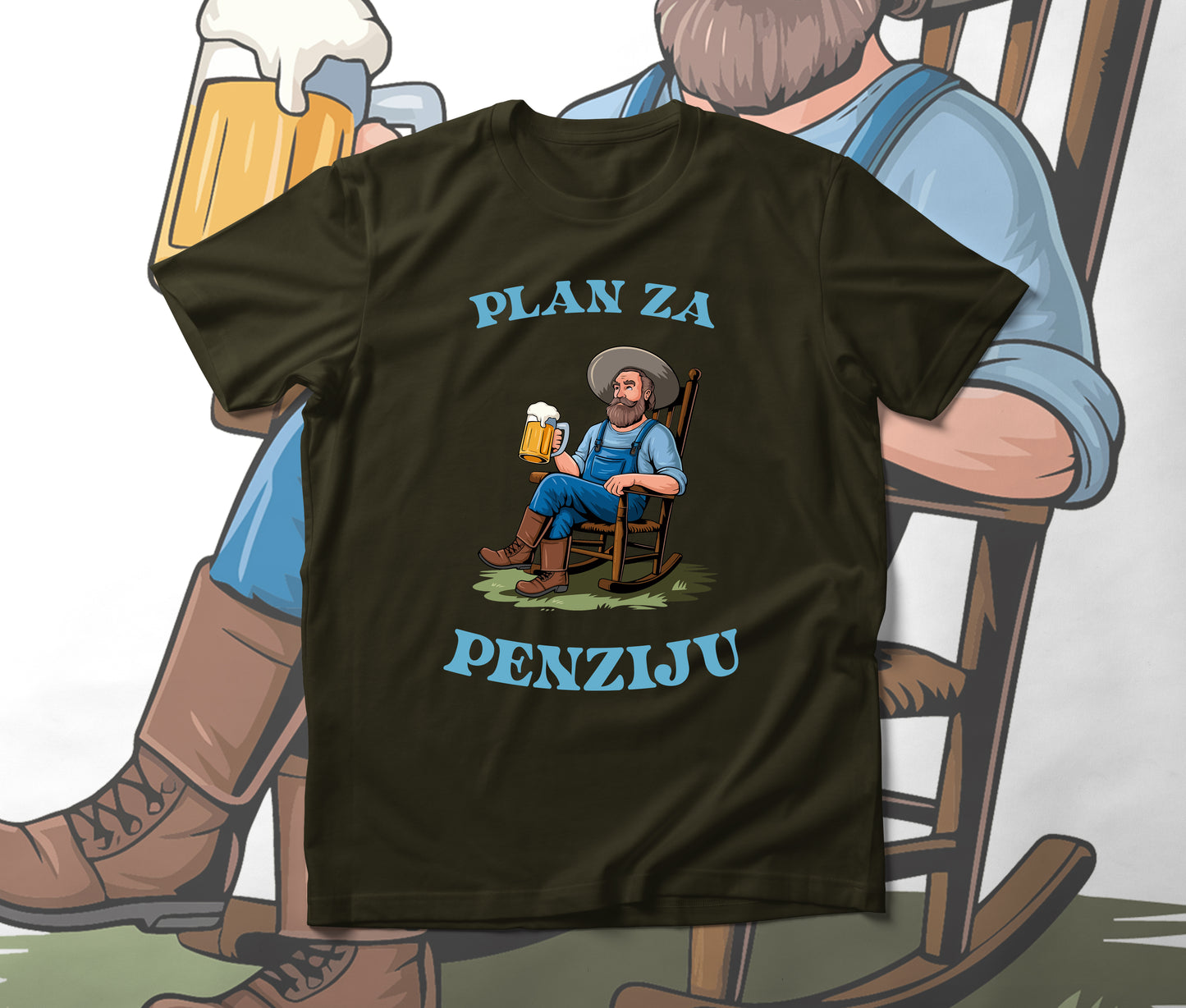 Plan za penziju - muška majica