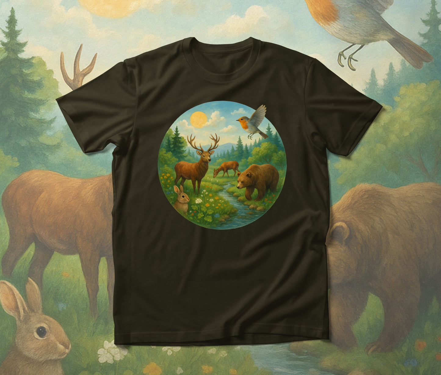 Priroda - muška majica