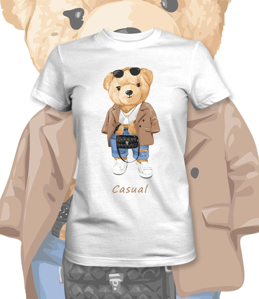 Casual 2 Bela Majica - Akcija 🔥