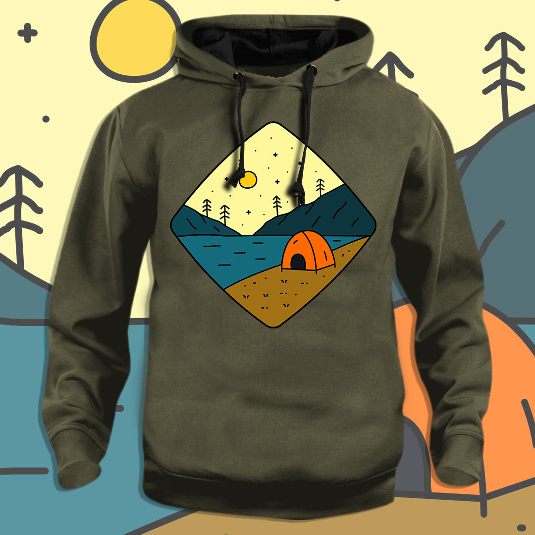 Noćno kampovanje - dukserica