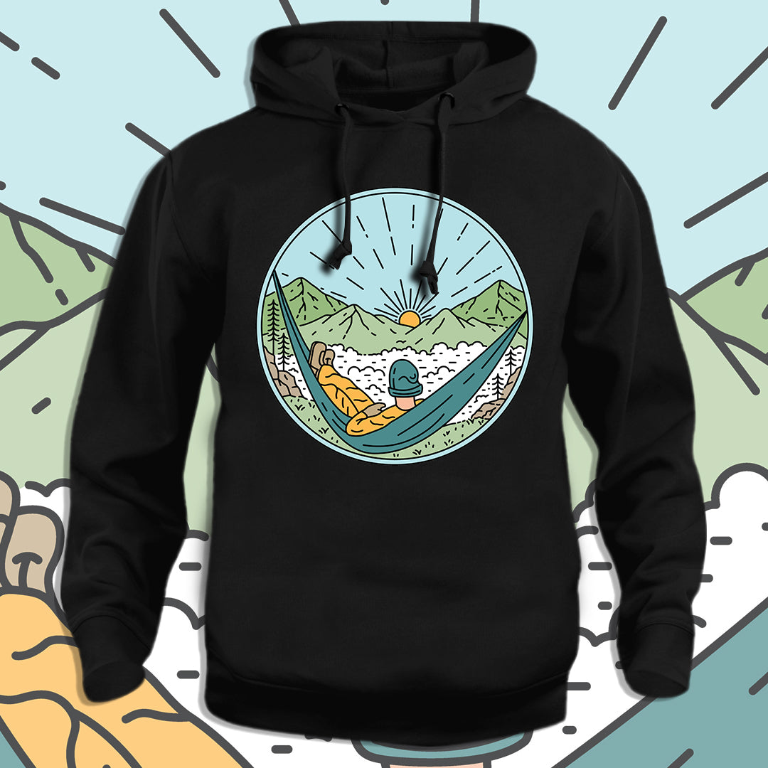 Pogled s ljuljaške - dukserica