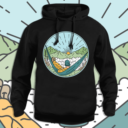 Pogled s ljuljaške - dukserica