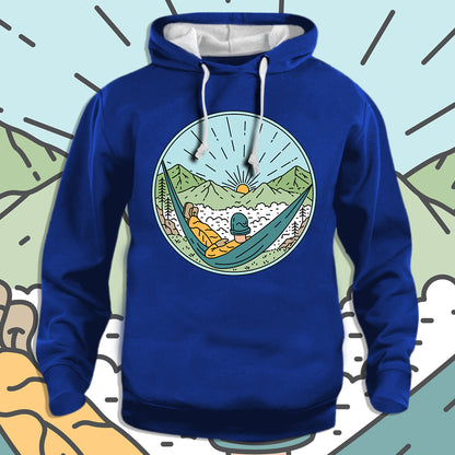 Pogled s ljuljaške - dukserica