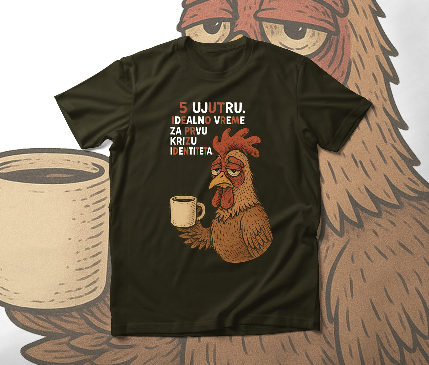 Pospanko - muška majica