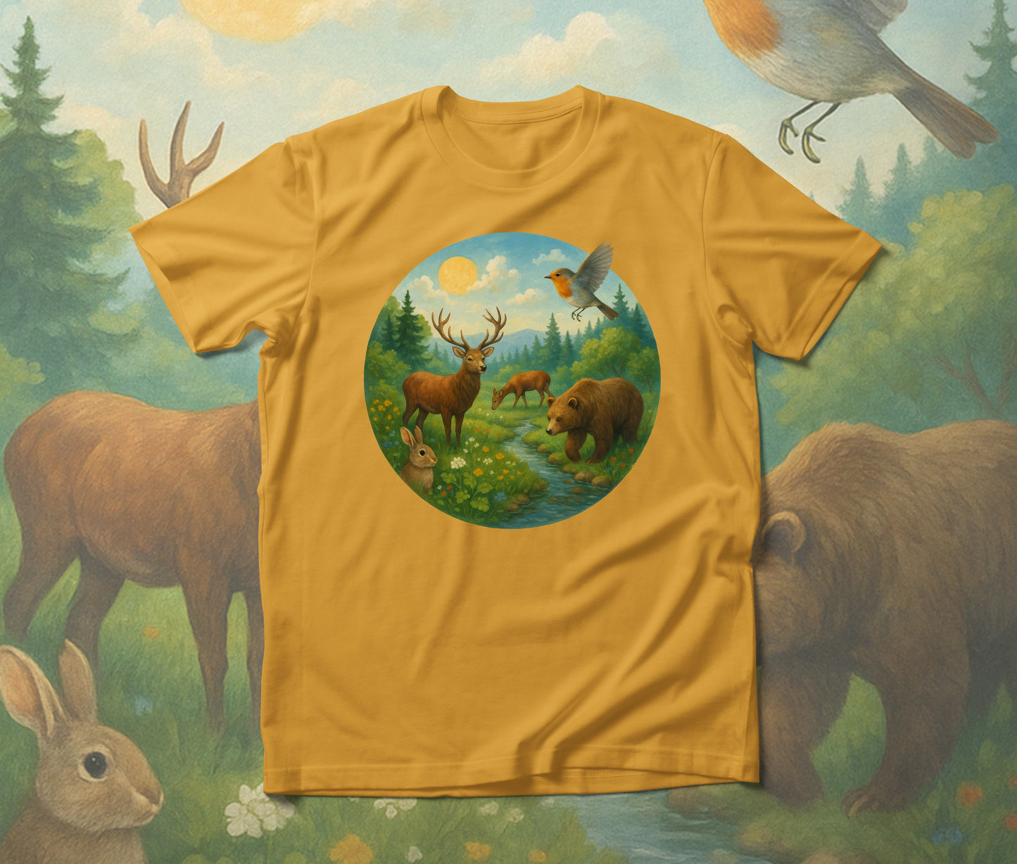 Priroda - muška majica