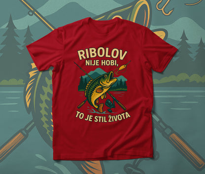Ribolov - muška majica