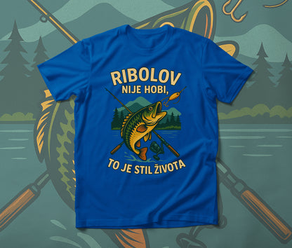 Ribolov - muška majica