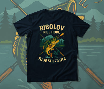 Ribolov - muška majica
