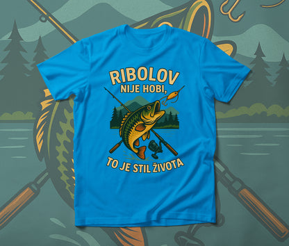Ribolov - muška majica