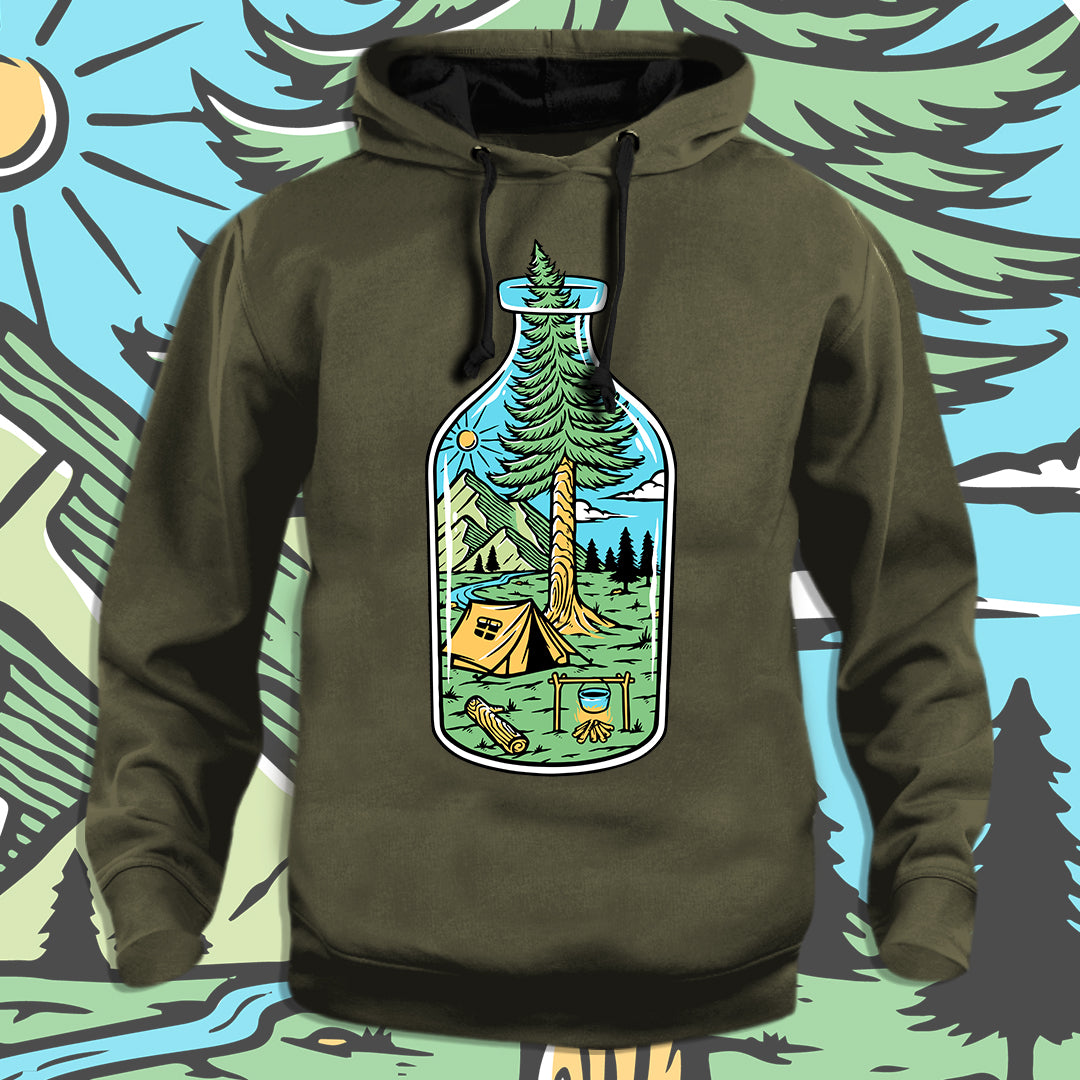 Staklena flaša - dukserica