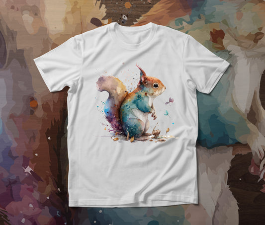 Veverica Bela Majica - Akcija 🔥